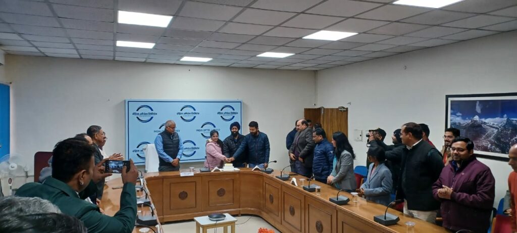 New Year Celebrations at India Optel Limited
