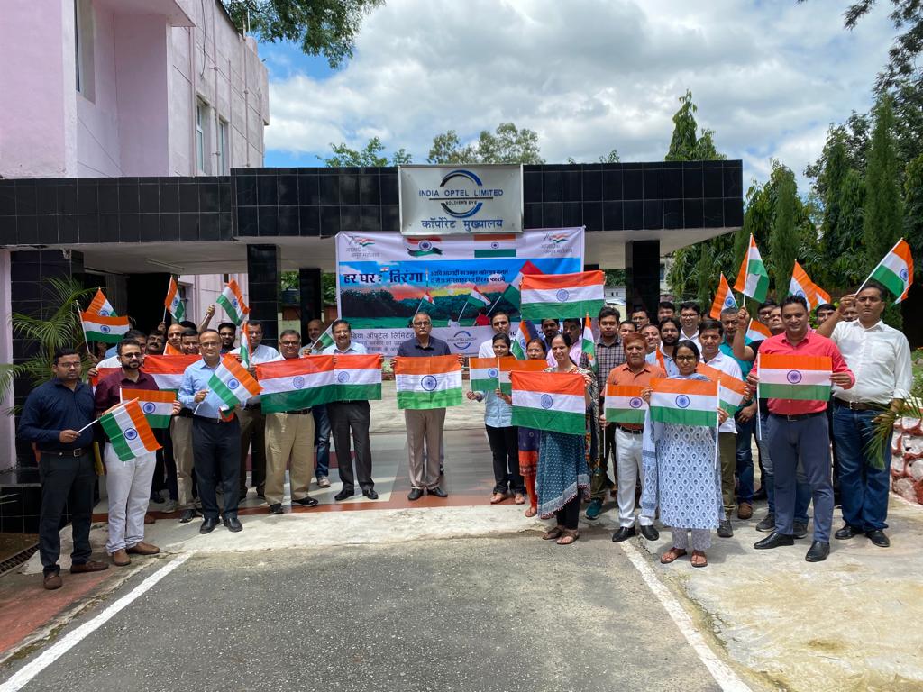 Independence Day Celebration at India Optel Limited